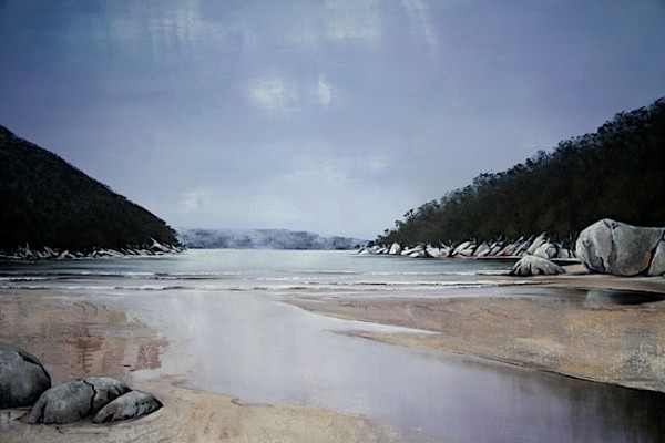 Sealers Cove, acrylic on canvas, 76x120cm SOLD
